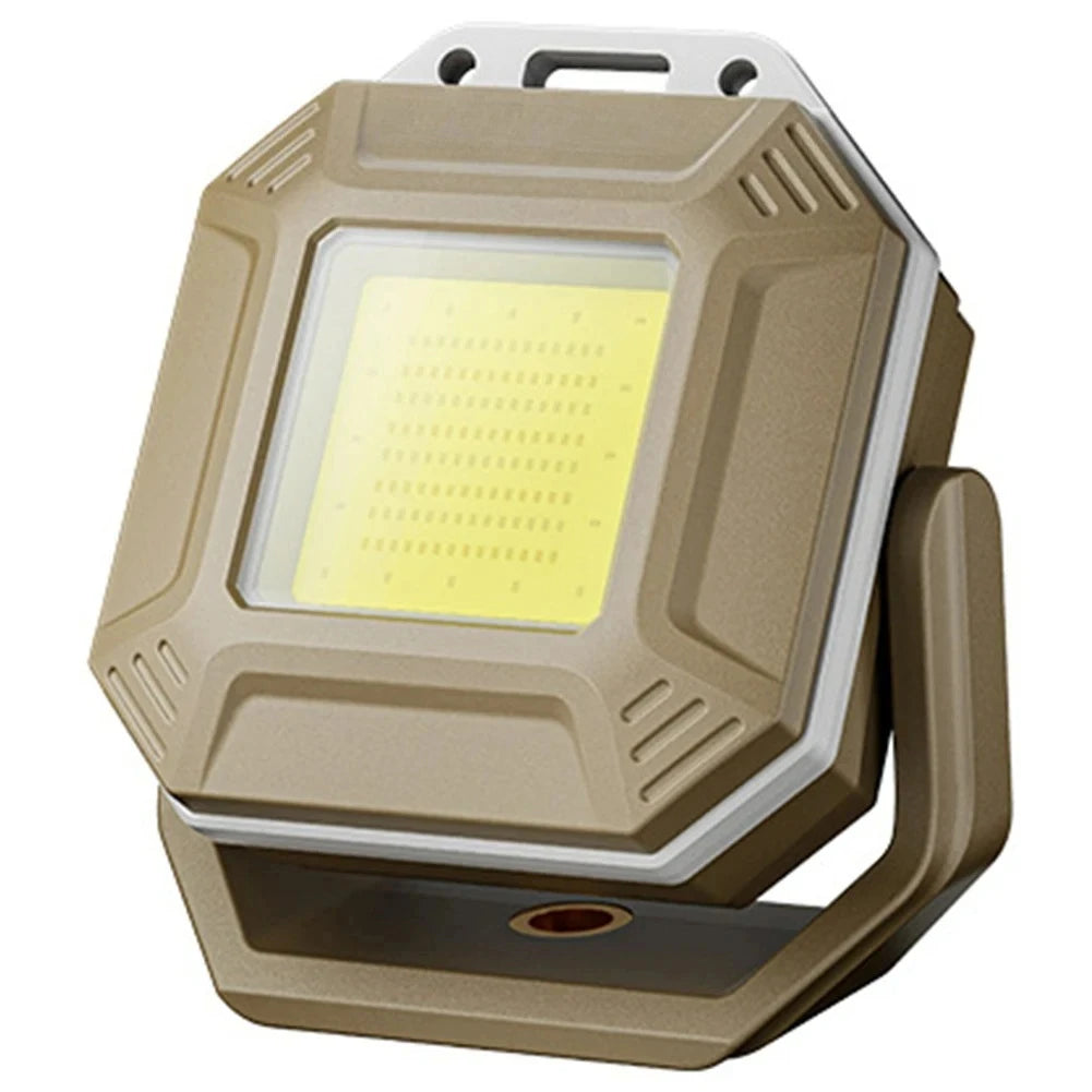 Rechargeable COB LED Work Light - Magnetic Waterproof Inspection Lamp for Repairs, Workshops & Emergencies