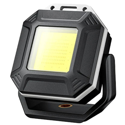 Rechargeable COB LED Work Light - Magnetic Waterproof Inspection Lamp for Repairs, Workshops & Emergencies