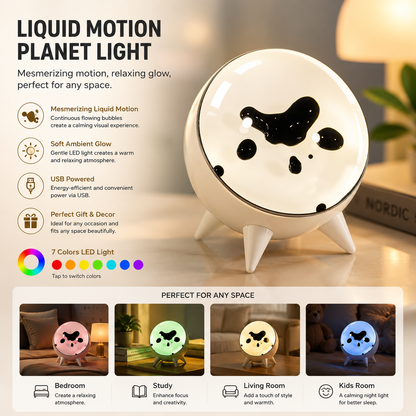 Ferrofluid Music Rhythm Speaker Lamp