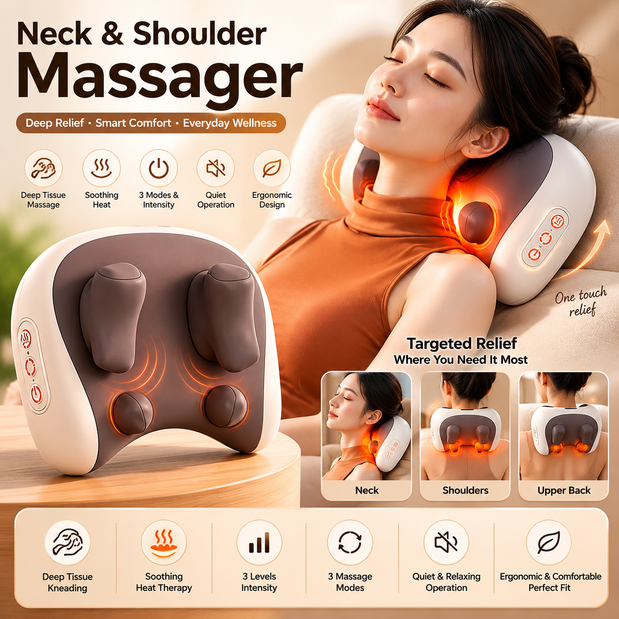 Electric Trapezius Massage Pillow