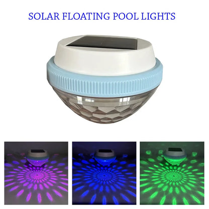 Solar Floating Pool Lights - Waterproof Color Changing LED Water Lamps for Pools, Ponds & Gardens