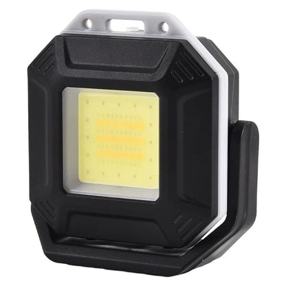 Rechargeable COB LED Work Light - Magnetic Waterproof Inspection Lamp for Repairs, Workshops & Emergencies