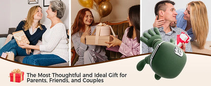 Bionic Neck & Shoulder Massager - 3 Level Kneading Massage Pillow for Neck, Back, Waist & Leg Relief