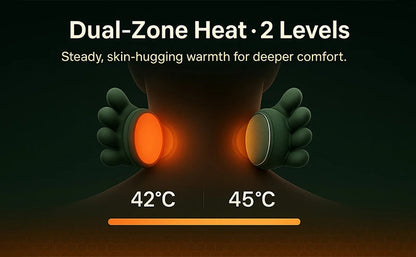 Bionic Neck & Shoulder Massager - 3 Level Kneading Massage Pillow for Neck, Back, Waist & Leg Relief